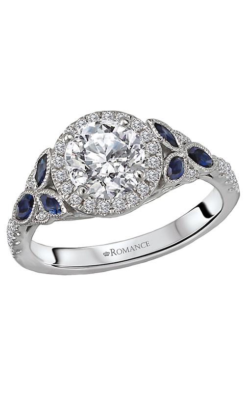 Romance 14K Engagement ring 160060-RD100product image