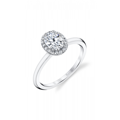Sylvie Engagement Ring Halo S1993-012A4W10O
