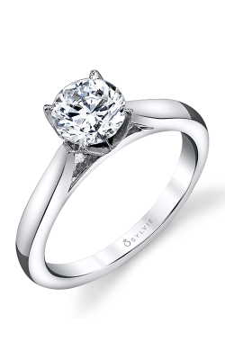 Sylvie Modern Solitaire Engagement Ring - Aubree S1300-019APL10R product image