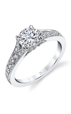 Sylvie Vintage Inspired Engagement Ring - Chereen S1389-030APL10R product image
