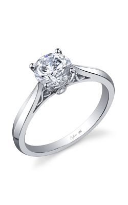 Sylvie Solitaire Engagement Ring SY904-003APL10R product image