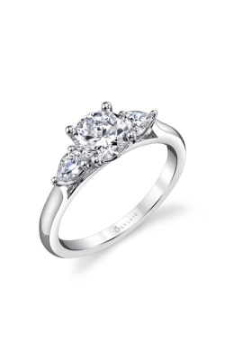 Sylvie Three Stone Engagement Ring S3003S-29A4W10R  product image