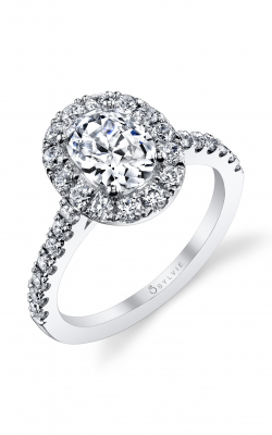 Sylvie Classic Engagement Ring with Halo - Jacalyn S1199-073APL15O product image