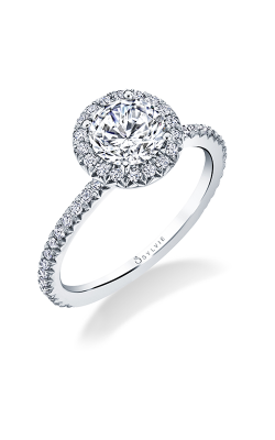 Sylvie Classic Halo Engagement Ring - Vivian S1793-032A8W10RR product image
