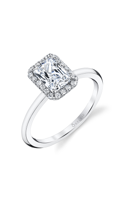 Sylvie Halo Engagement Ring S1993-012APL10E product image