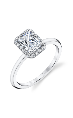 Sylvie Halo Engagement Ring S1993-012APL10C product image