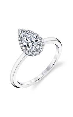 Sylvie Halo Engagement Ring S1993-013APL10T product image