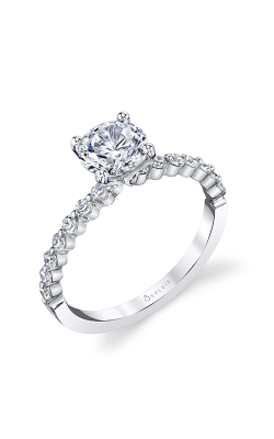 Sylvie Sidestone Engagement Ring S1P14-029APL10R product image
