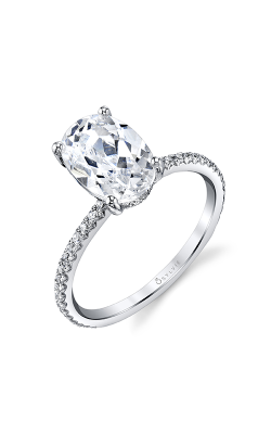 Sylvie Sidestone Engagement Ring S2093-037A8W20O product image