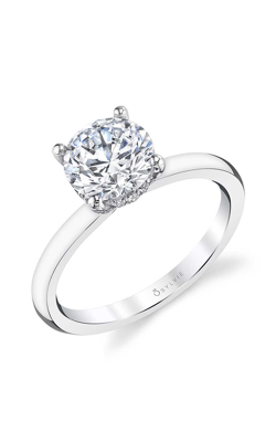Sylvie Sidestone Engagement Ring S2393-012A8W15R product image