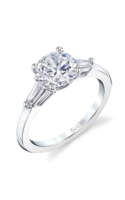 Sylvie Three Stone Engagement Ring S3012S-34APL15R product image