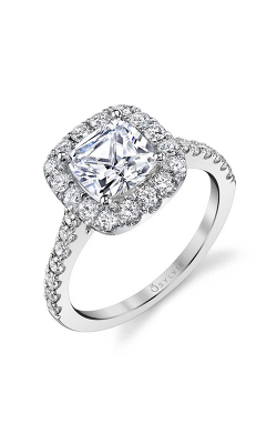 Sylvie Classic Engagement Ring with Halo - Jacalyn S1199-072APL10RC product image