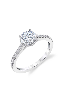Sylvie Sidestone Engagement Ring S1953-029A8W10R product image