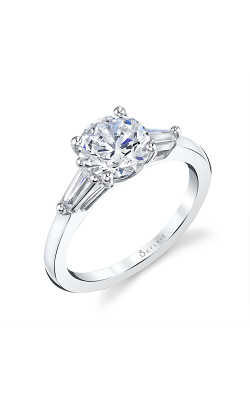 Sylvie Three Stone Engagement Ring S3012S-34APL15O product image