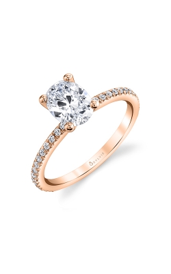 Sylvie Classic Engagement Ring S1093-021A8R15O product image