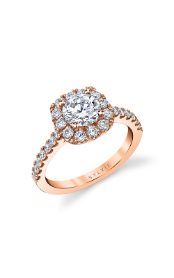 Sylvie Halo Engagement Ring S1199-072A4R10RC product image