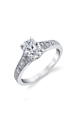 Sylvie Modern Vintage Engagement Ring S1389-030A8W15O product image
