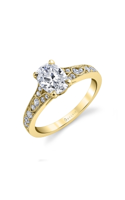 Sylvie Modern Vintage Engagement Ring S1389-030A8Y15O product image