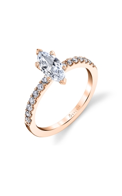 Sylvie Classic Engagement Ring S1498-024A8R10M product image