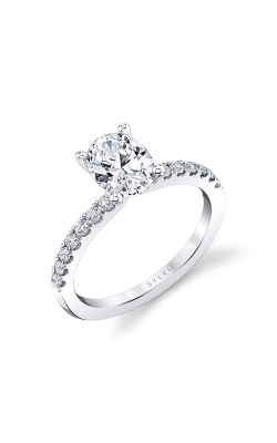 Sylvie Classic Engagement Ring S1498-024A4W15O product image