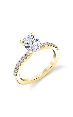 Sylvie Classic Engagement Ring S1498-024A4Y15O product image