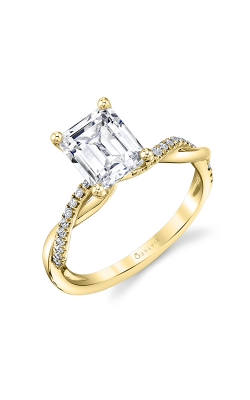 Sylvie Spiral Engagement Ring S1524-014A4Y10E product image