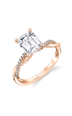 Sylvie Spiral Engagement Ring S1524-014A8R10E product image