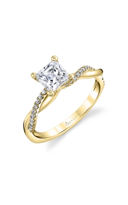 Sylvie Spiral Engagement Ring S1524-014A8Y10P product image