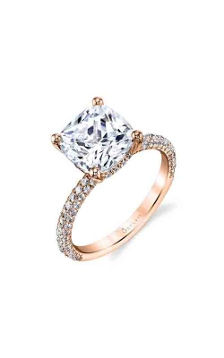 Sylvie Classic Engagement Ring S1633-069A4R40C product image