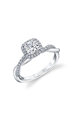 Sylvie Halo Engagement Ring S1724-023APL10CC product image