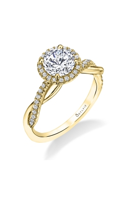 Sylvie Halo Engagement Ring S1724-023A8Y10RR product image