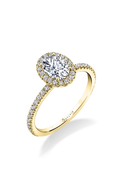 Sylvie Halo Engagement Ring S1793-032A4Y10O product image
