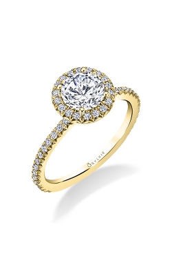 Sylvie Classic Halo Engagement Ring - Vivian S1793-032A4Y10RR product image