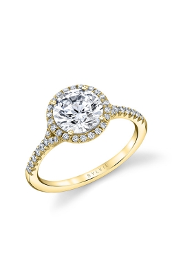 Sylvie Halo Engagement Ring S1814-028A4Y15R product image