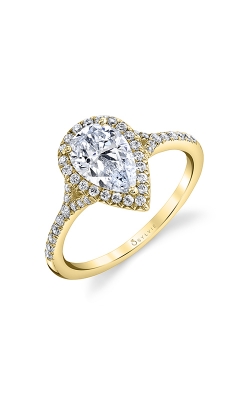 Sylvie Halo Engagement Ring S1814-028A8Y15T product image
