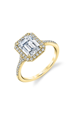 Sylvie Halo Engagement Ring S1814-028A8Y20E product image