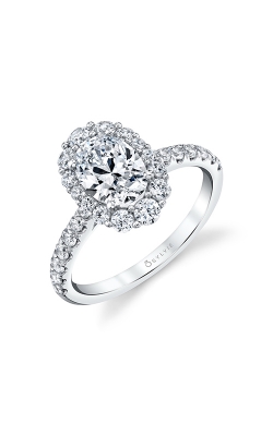 Sylvie Halo Engagement Ring S1848-070A4W10OH product image