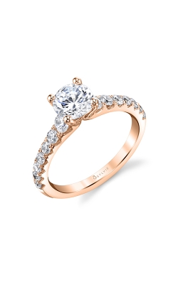 Sylvie Classic Engagement Ring S1860-064A8R10R product image