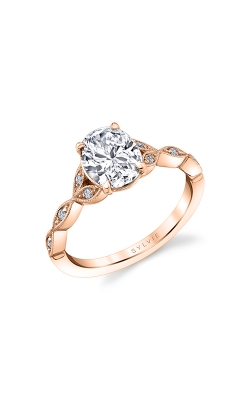 Sylvie Modern Vintage Engagement Ring S1925-008A8R20O product image