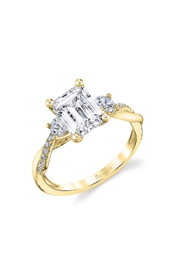 Sylvie Three Stone Engagement Ring S1939S-048A8Y10E product image
