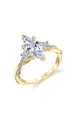 Sylvie Three Stone Engagement Ring S1939S-048A8Y10M product image