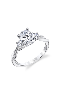 Sylvie Three Stone Engagement Ring S1939S-048A4W17O product image
