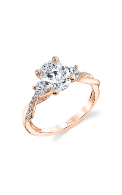 Sylvie Three Stone Engagement Ring S1939S-048A8R17O product image