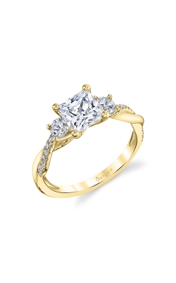 Sylvie Three Stone Engagement Ring S1939S-048A4Y10P product image