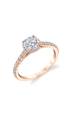 Sylvie Hidden Halo Engagement Ring S1944-031A8R10R product image