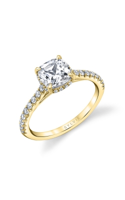 Sylvie Hidden Halo Engagement Ring S1944-031A4Y15C product image