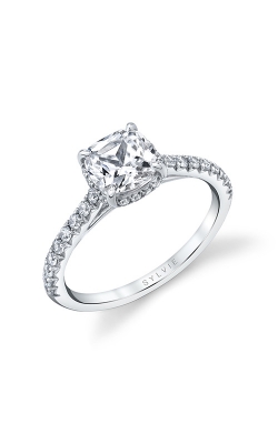 Sylvie Hidden Halo Engagement Ring S1944-031A8W15C product image