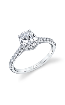 Sylvie Hidden Halo Engagement Ring S1944-033A4W15O product image