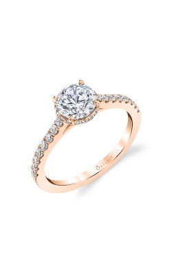 Sylvie Hidden Halo Engagement Ring S1953-029A8R10R product image