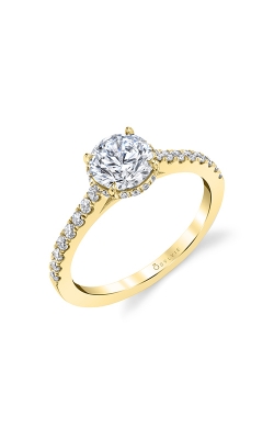 Sylvie Hidden Halo Engagement Ring S1953-029A8Y10R product image